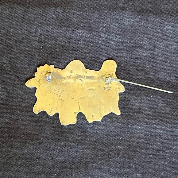 Sterling Save the Children Brooch - Picture 5 of 12